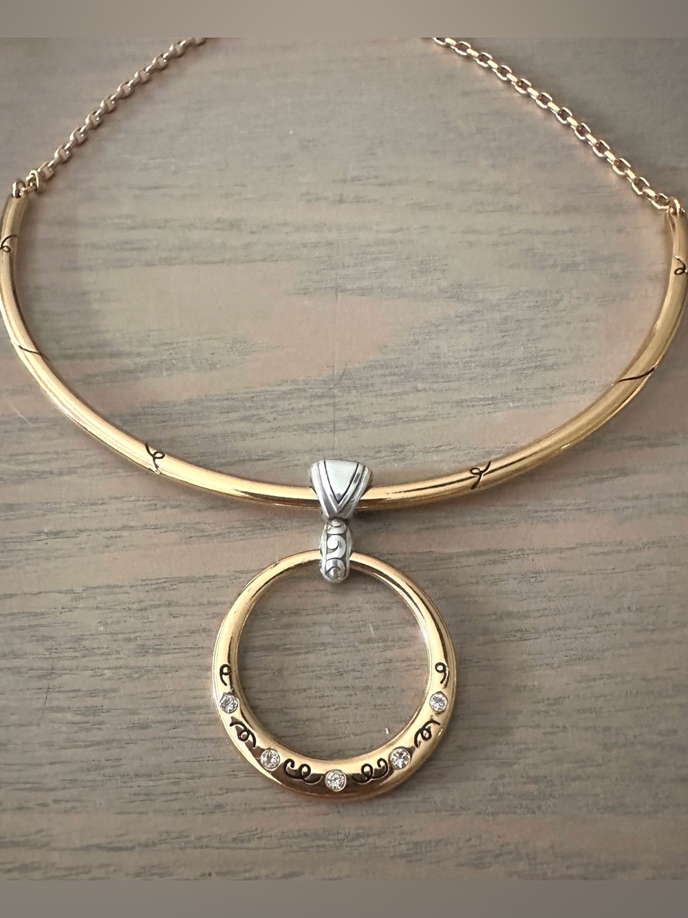 NWT, Brighton Covet Scoop Collar Necklace - Picture 3 of 7